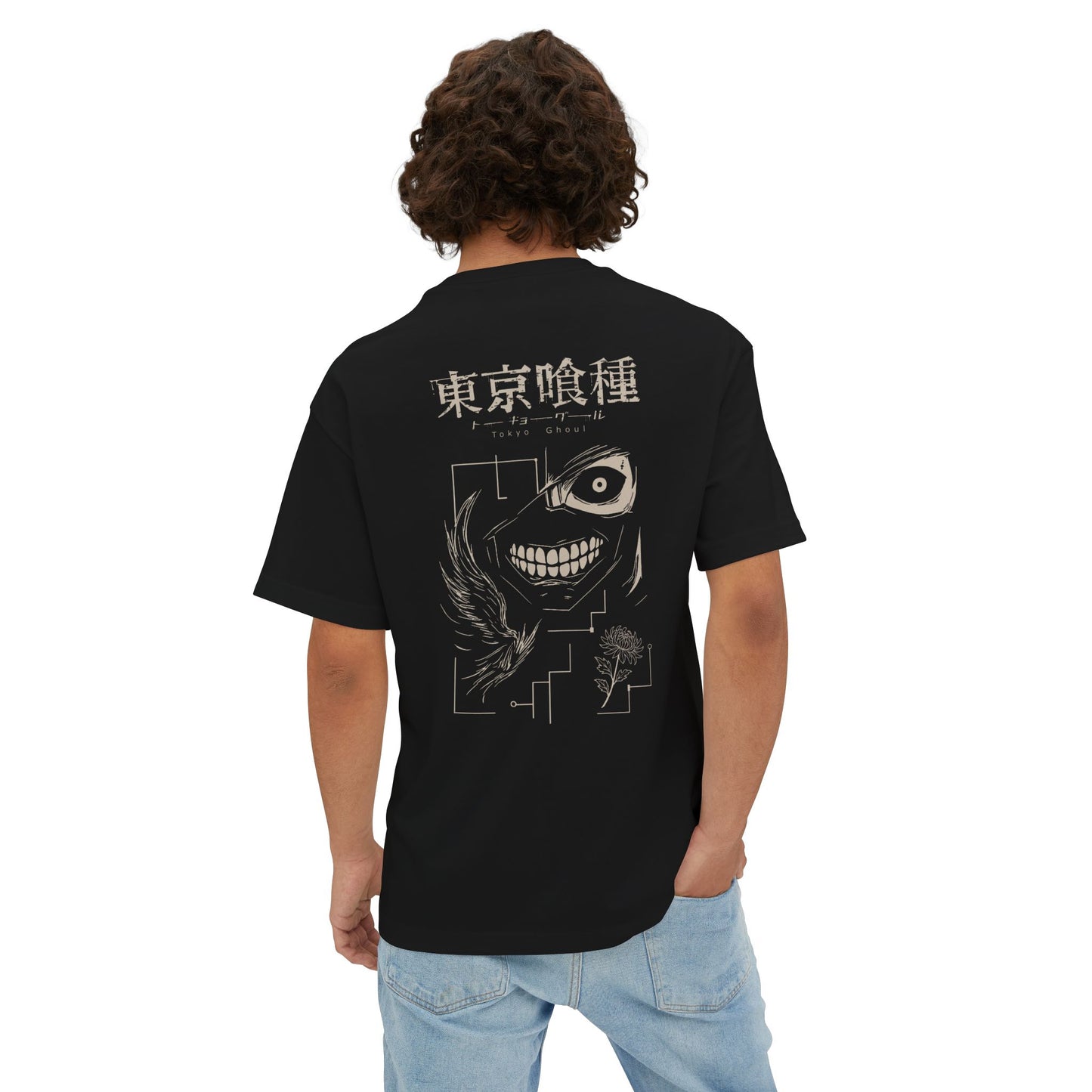 Tokyo Ghoul Inspired Oversized Boxy Tee