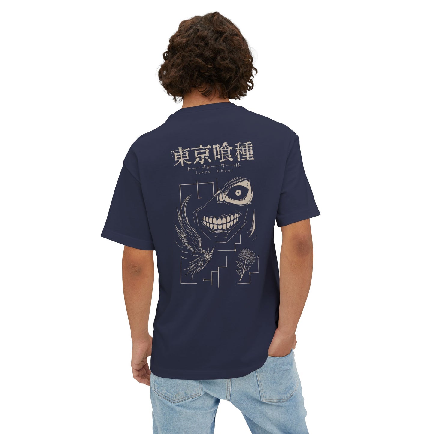 Tokyo Ghoul Inspired Oversized Boxy Tee