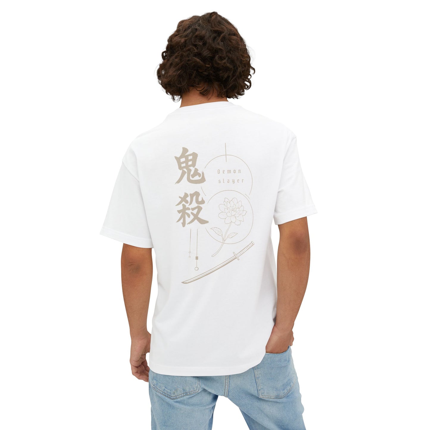 Demon Slayer Inspired Oversized Boxy Tee