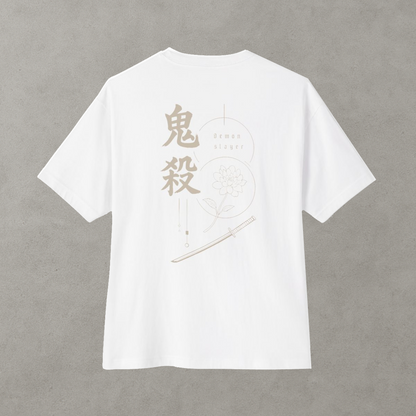 Demon Slayer Inspired Oversized Boxy Tee